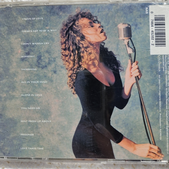 Mariah Carey Self-Titled Debut Album & Music Box CD Lot of 2 - Picture 11 of 15